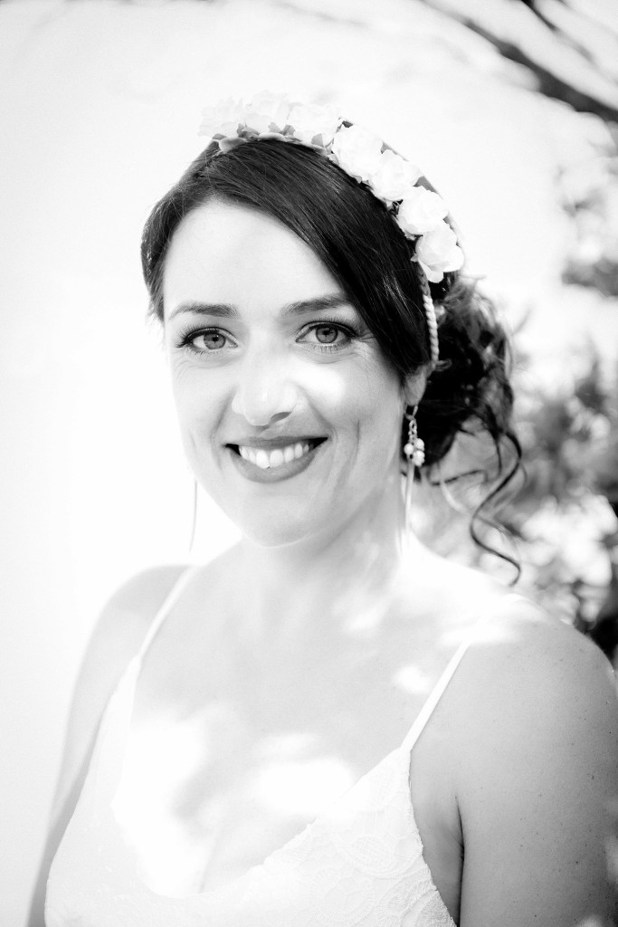 Portrait of the bride wedding photographer