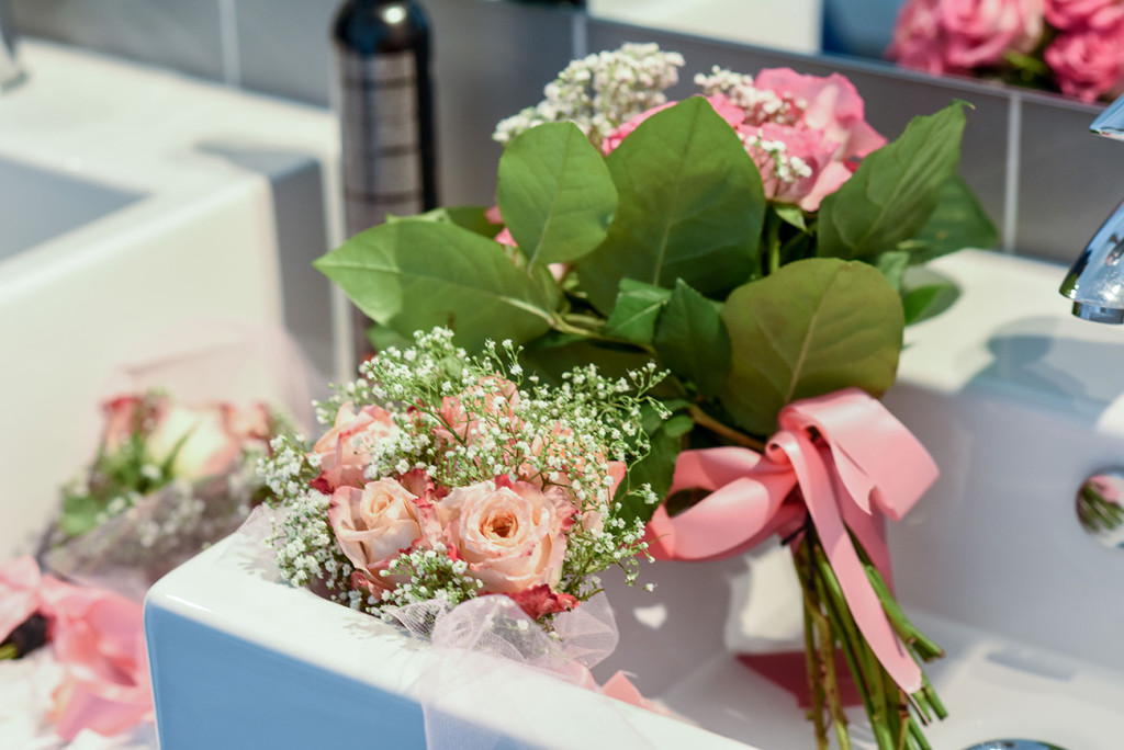 fleurs pour les témoins bridesmaid flowers