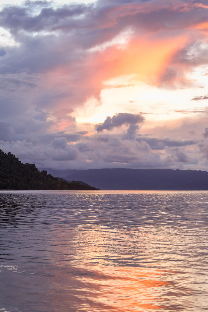 Sunset on sea, Matangi Island resort, Fiji