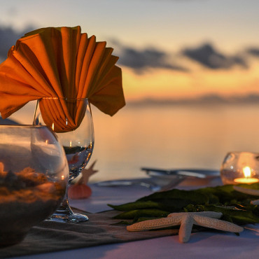 Wedding set up at Tropica Fiji | Fiji Wedding Photographer