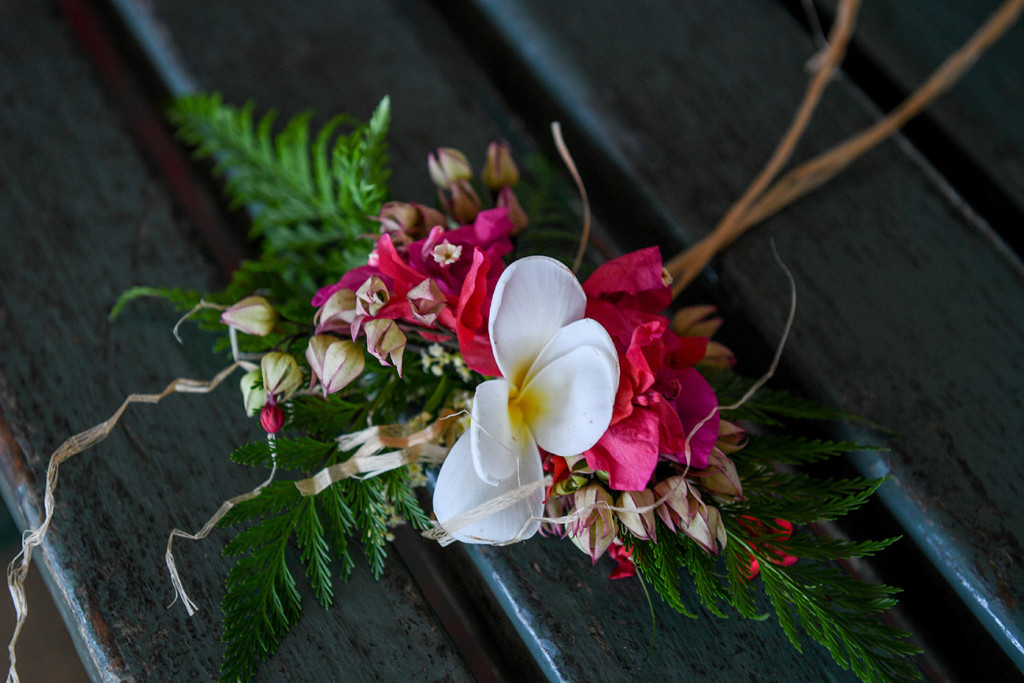 Matangi island resort good by flower