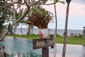 Nanuku Island signboard